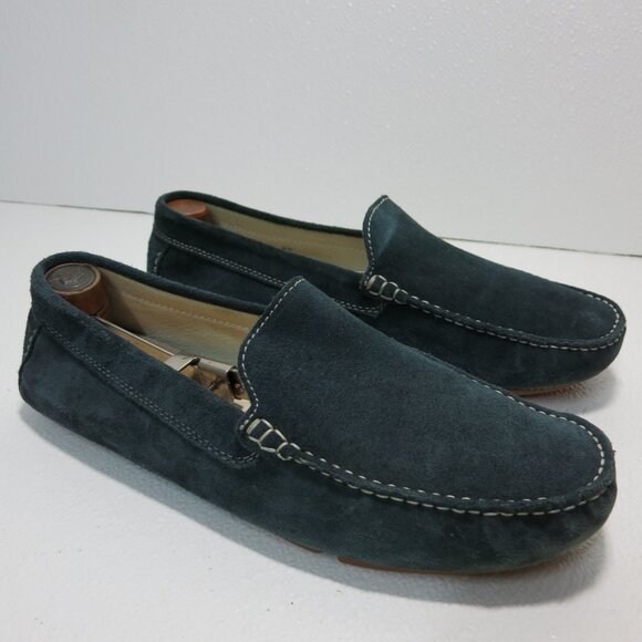 Michael Pasinkoff Suede Leather Driver Moccasins Shoes Mens Footwear sz 42 - Picture 2 of 6